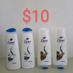 Dove Shampoo And Conditioner 