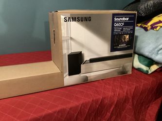 Samsung HW-Q60CF Dolby Atmos Soundbar 3.1.2 Wireless Sub - Deep Bass Home Theater