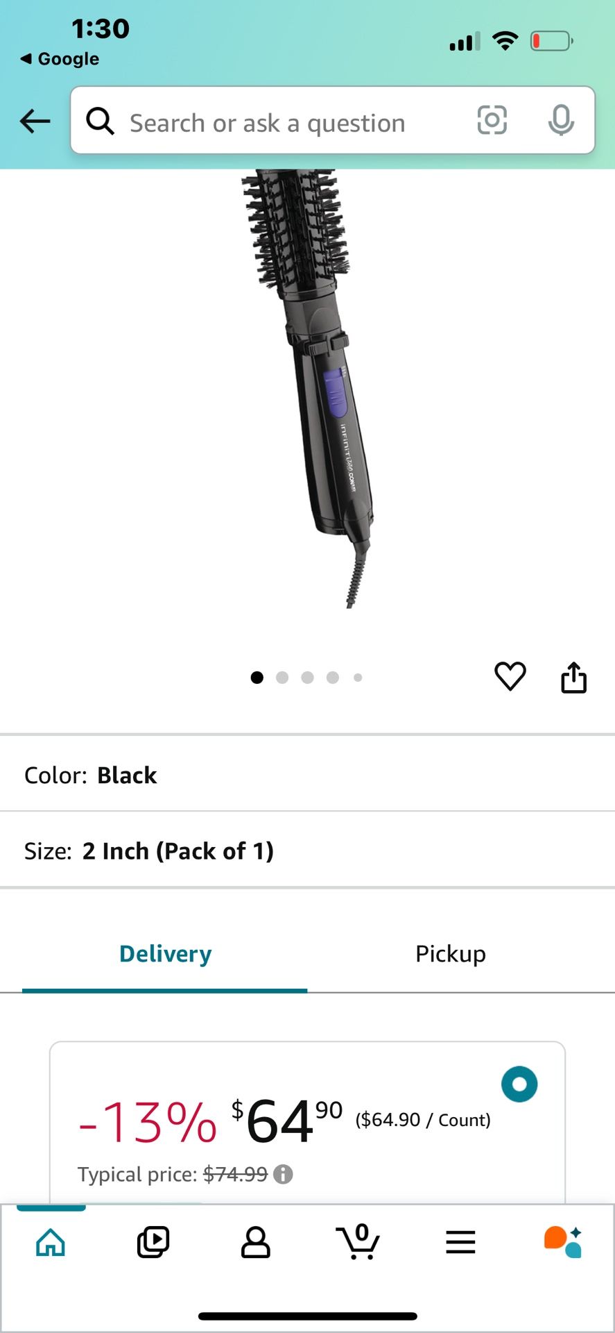 Conair Hot Air Brush