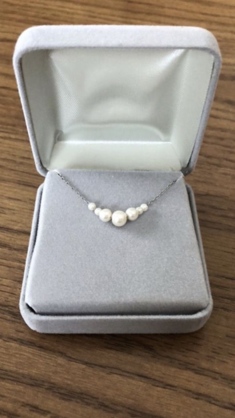 Beaded Silver Necklace - New