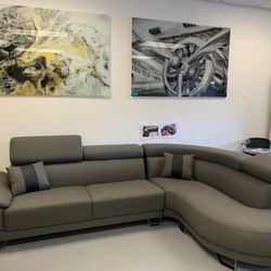 New Grey Sectional 🎉we finance just $39 down payment