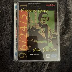 Four Ballades Frederic Chopin Dvd 