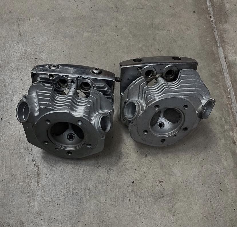 OEM Early 66 Generator Shovelhead Heads