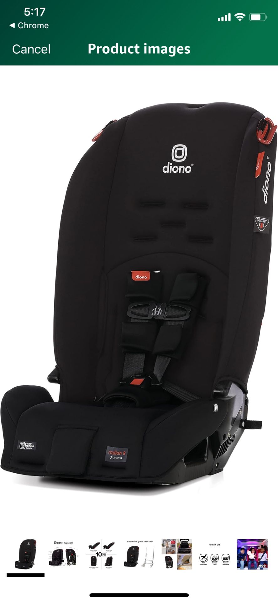Diono Radian 3R Convertible Car Seat