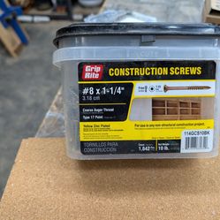 Construction screws
