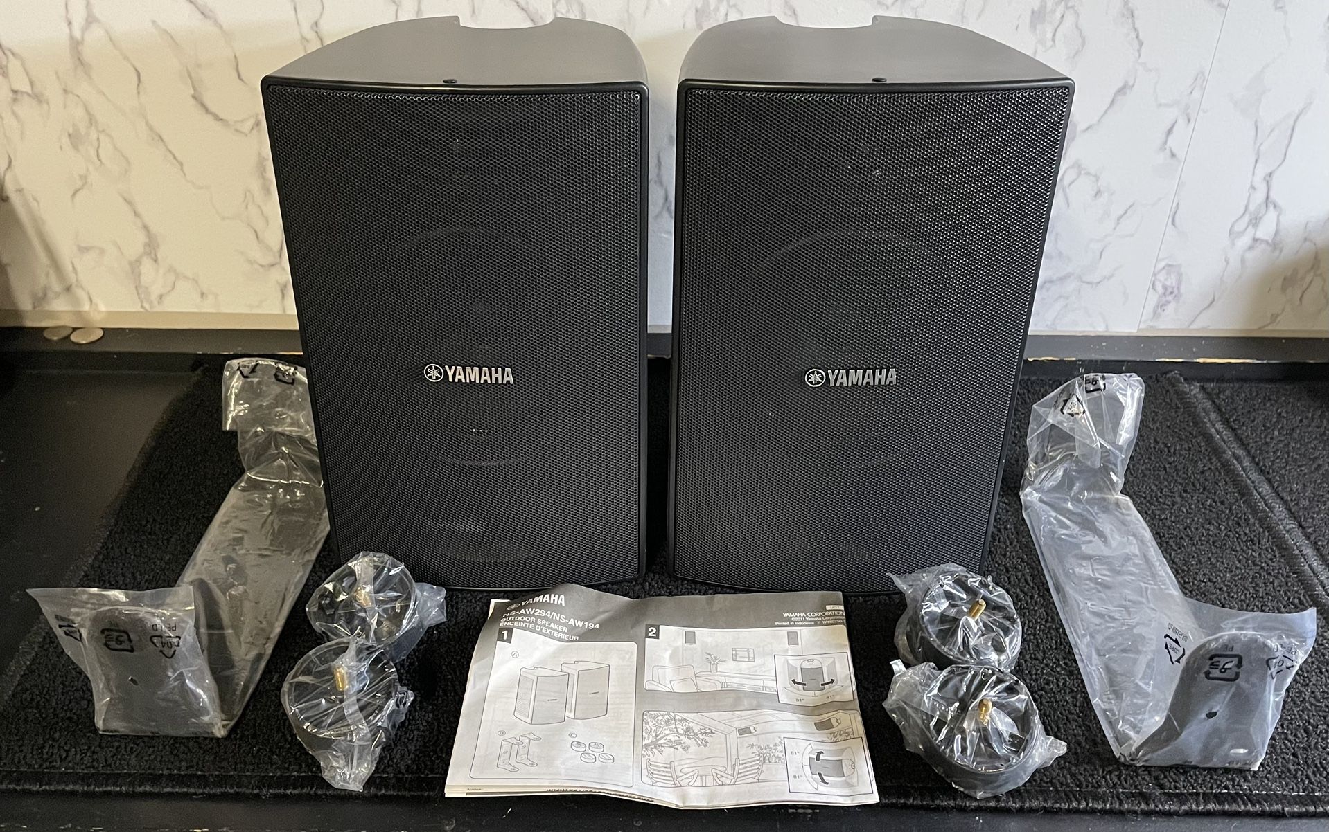 Yamaha NS-AW294 Indoor/Outdoor Speakers In EX. Cond.