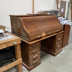 Roll Top Winners Only Desk