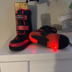Kids Spider-Man Snow Boots