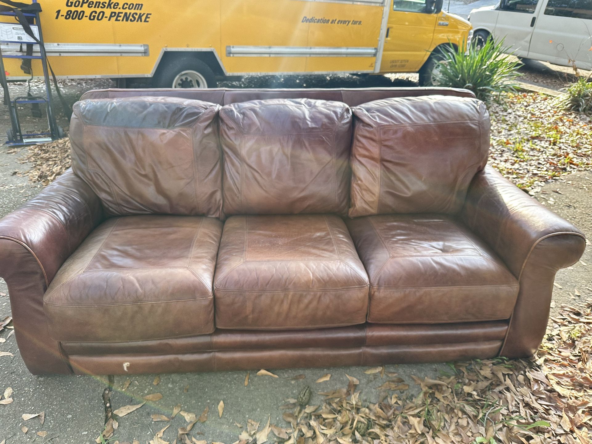 Couch - genuine leather 