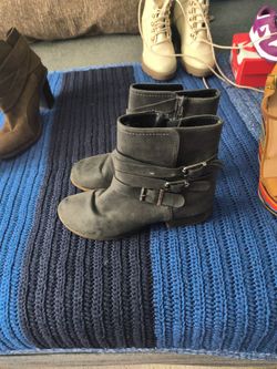 Women's Grey Boots