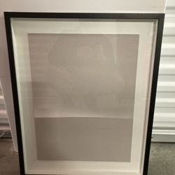 Restoration Hardware Art Piece Framed In Glass