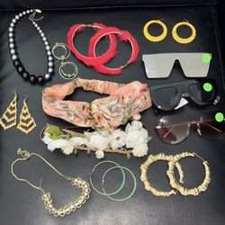 Accessory's jewelry & headbands & sunglasses