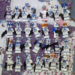 lego star wars clone trooper bundle of 23 figs and vehicles