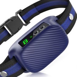 Dog Bark Collar, Automatic Barking Collar with Beep Shock,Rechargeable Anti Bark Collar with Adjustable 8 Sensitivity,Smart Bark Training Collars for 