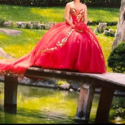 red quince dress