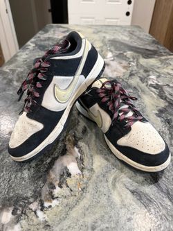 Nike Women’s Dunk Low Black Suede Sneakers