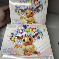 Prismatic Evolutions Elite Trainer Box Pokemon Cards 