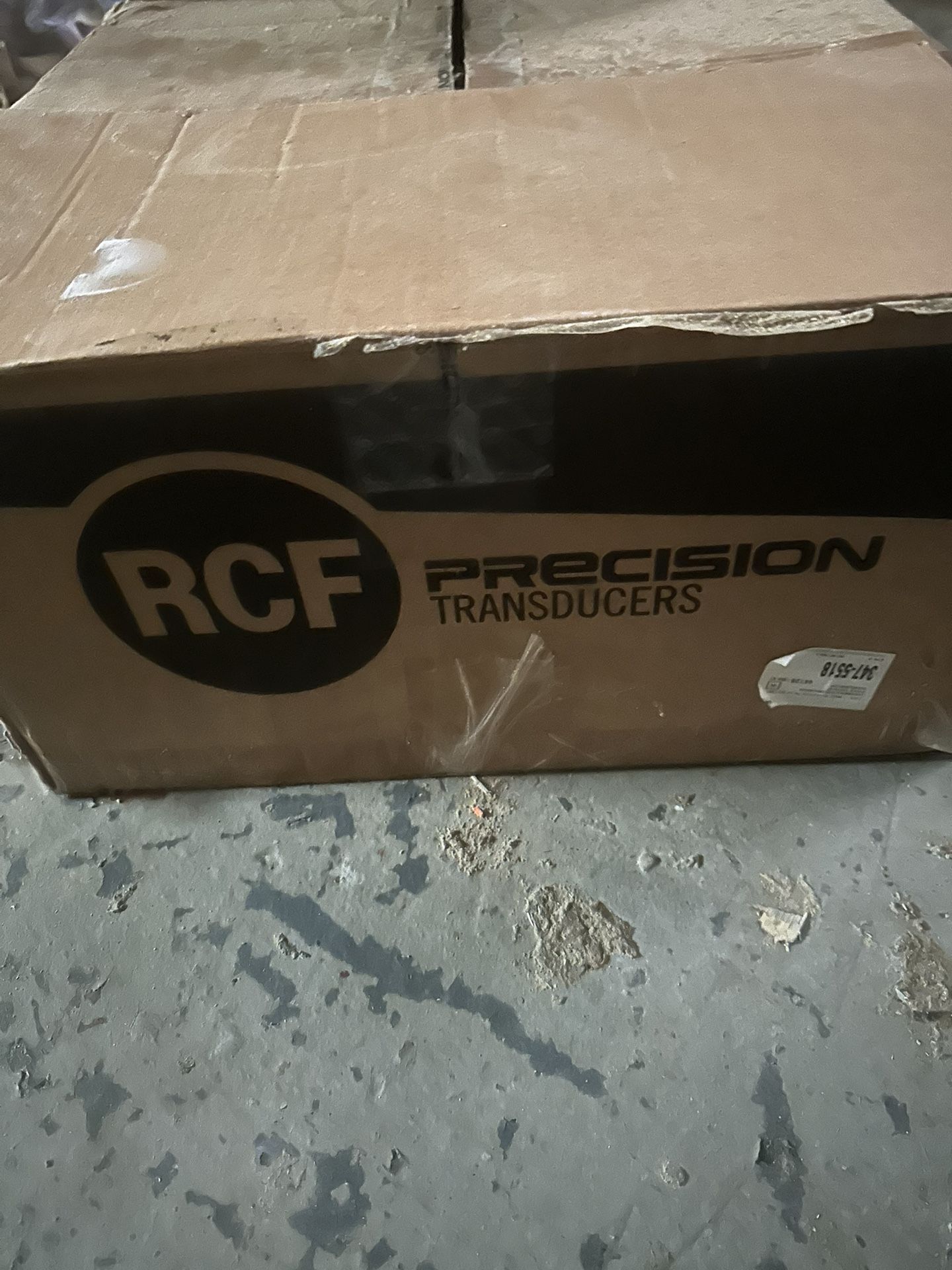 RCF LF18X400 18" High PowerWoofer 2000W 8-Ohm For Bass Reflex & Bass-Horn System