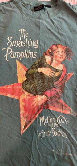 The Smashing Pumpkins “Mellon Collie and the Infinite Sadness” Graphic Band T-Shirt - Sage Green