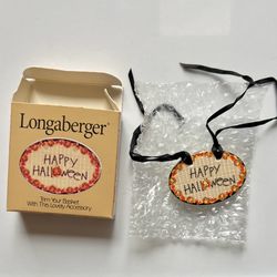 Longaberger Tie On Tag
