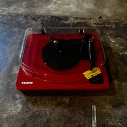 Ion bluetooth record player
