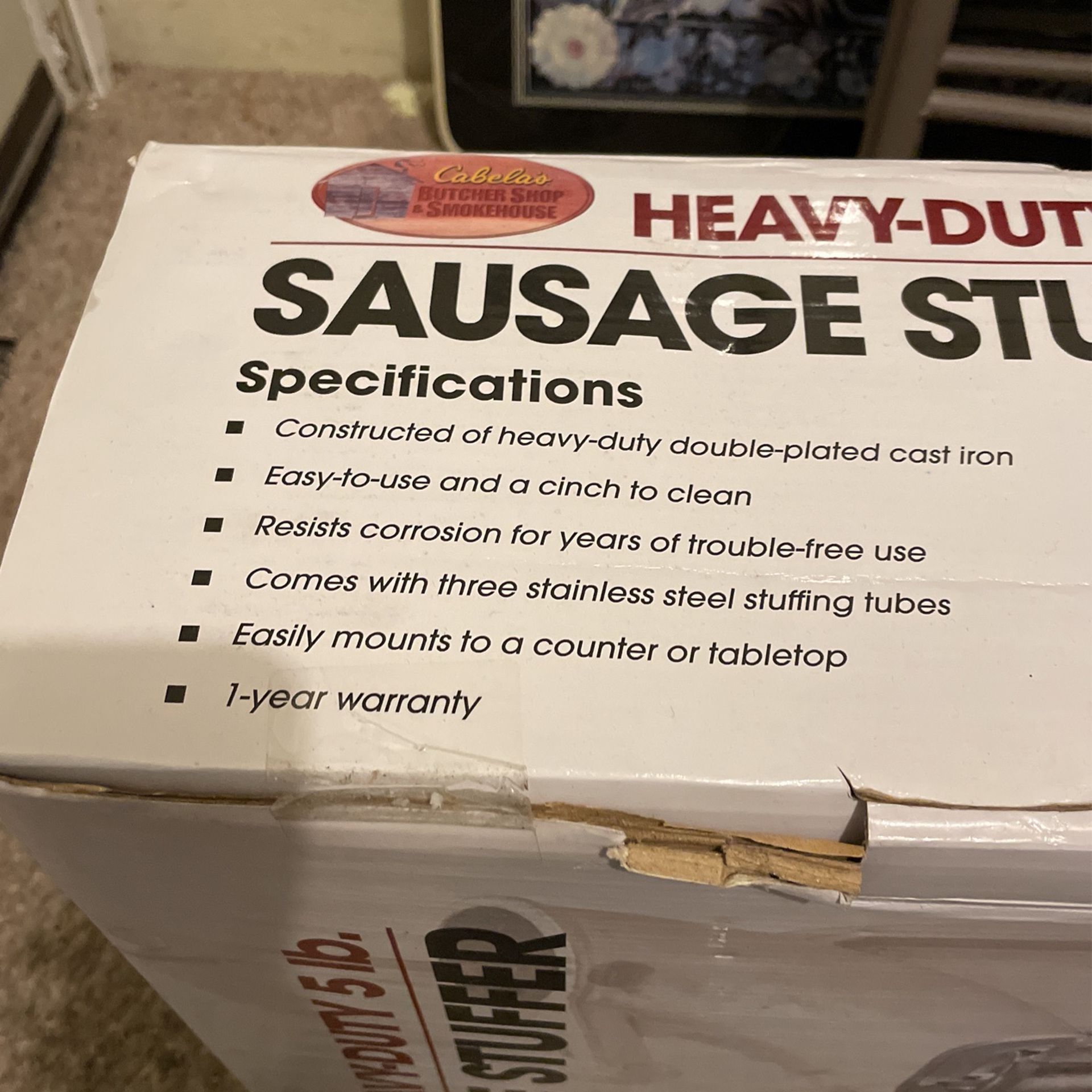 Cabela&s Heavy-Duty Sausage Stuffer