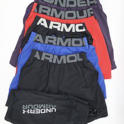 LOT of 7 Under Armour Vanish Woven 8” Athletic Shorts