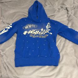 Blue Hellstar hoodie
