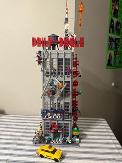 Lego Spider man Daily Bugle