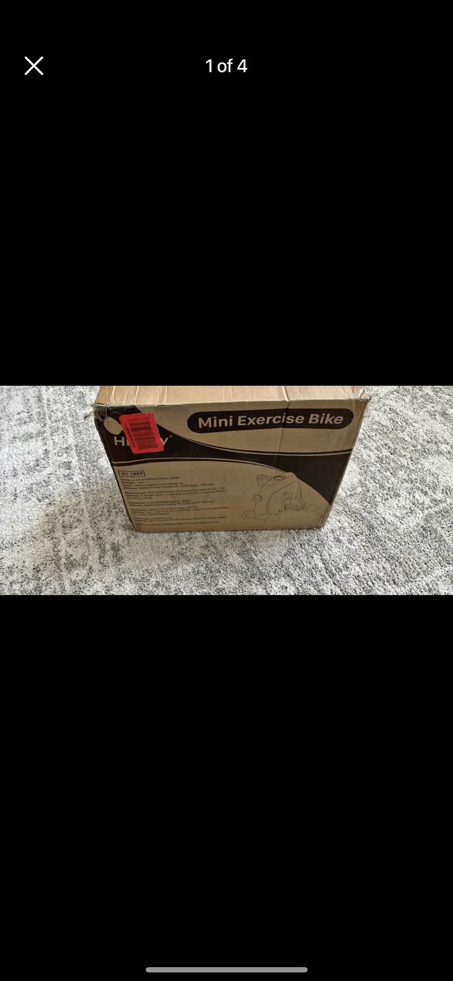 Himaly Under Desk Mini Exercise Bike