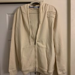 Burberry Equestrian Embroidery Zip Hoodie