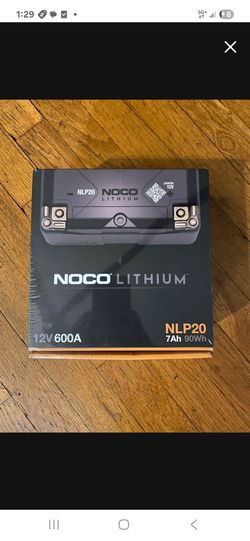 NOCO LITHIUM (NLP20) 7Ah 90Wh 12v 600A