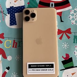 Apple iPhone 11 Pro Max 256GB Unlocked 100% Battery