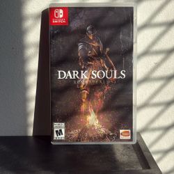 Switch Dark Souls remastered
