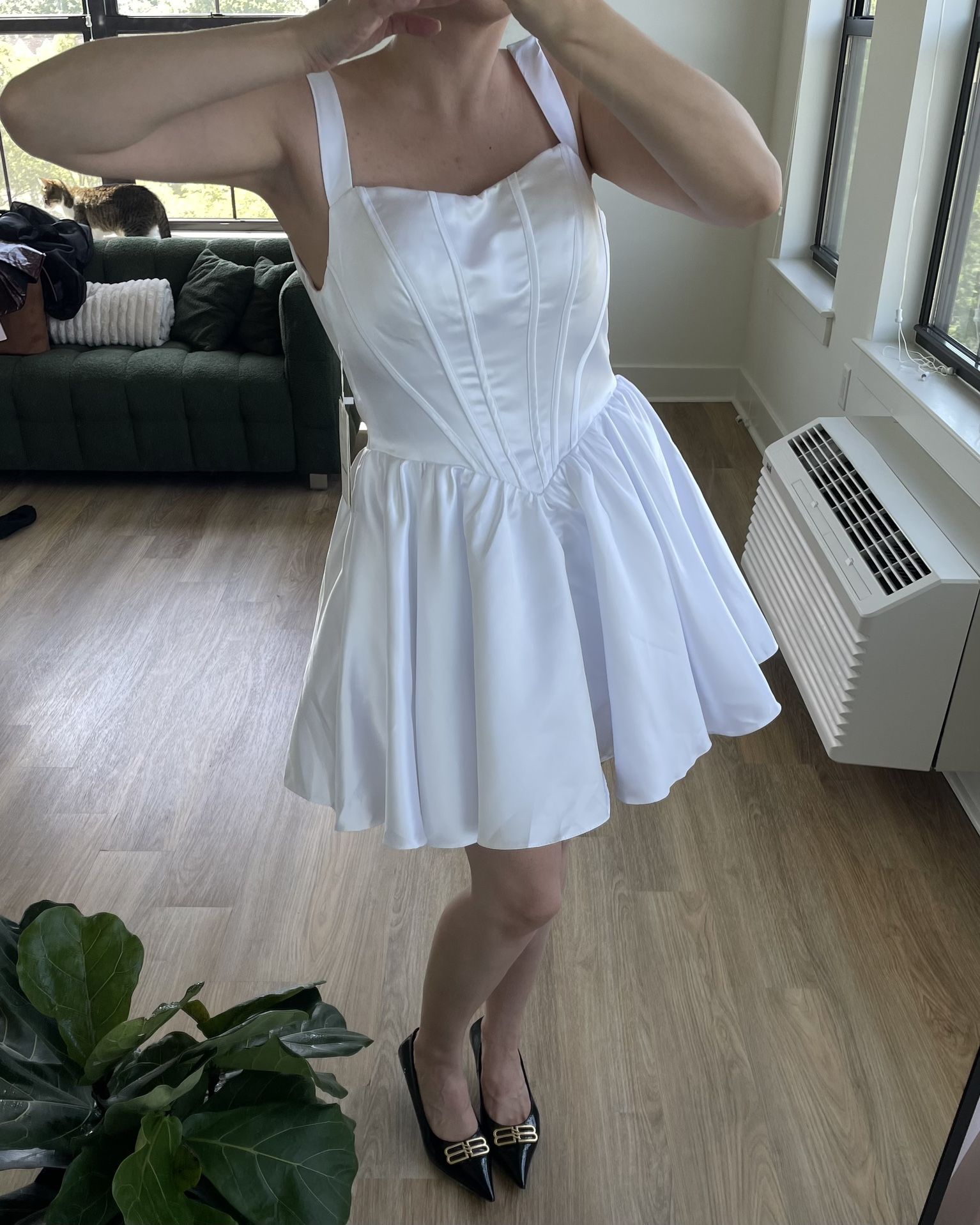 Very beautiful dress with a corset