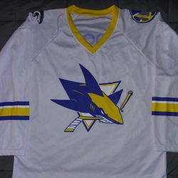 San Jose Sharks x Golden State Warriors Mashup Collab Hockey Jersey