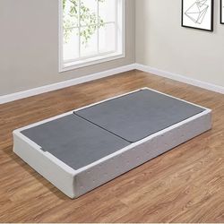 Mainstays 7.5" Half-Fold Metal Box Spring, Twin Black - Twin