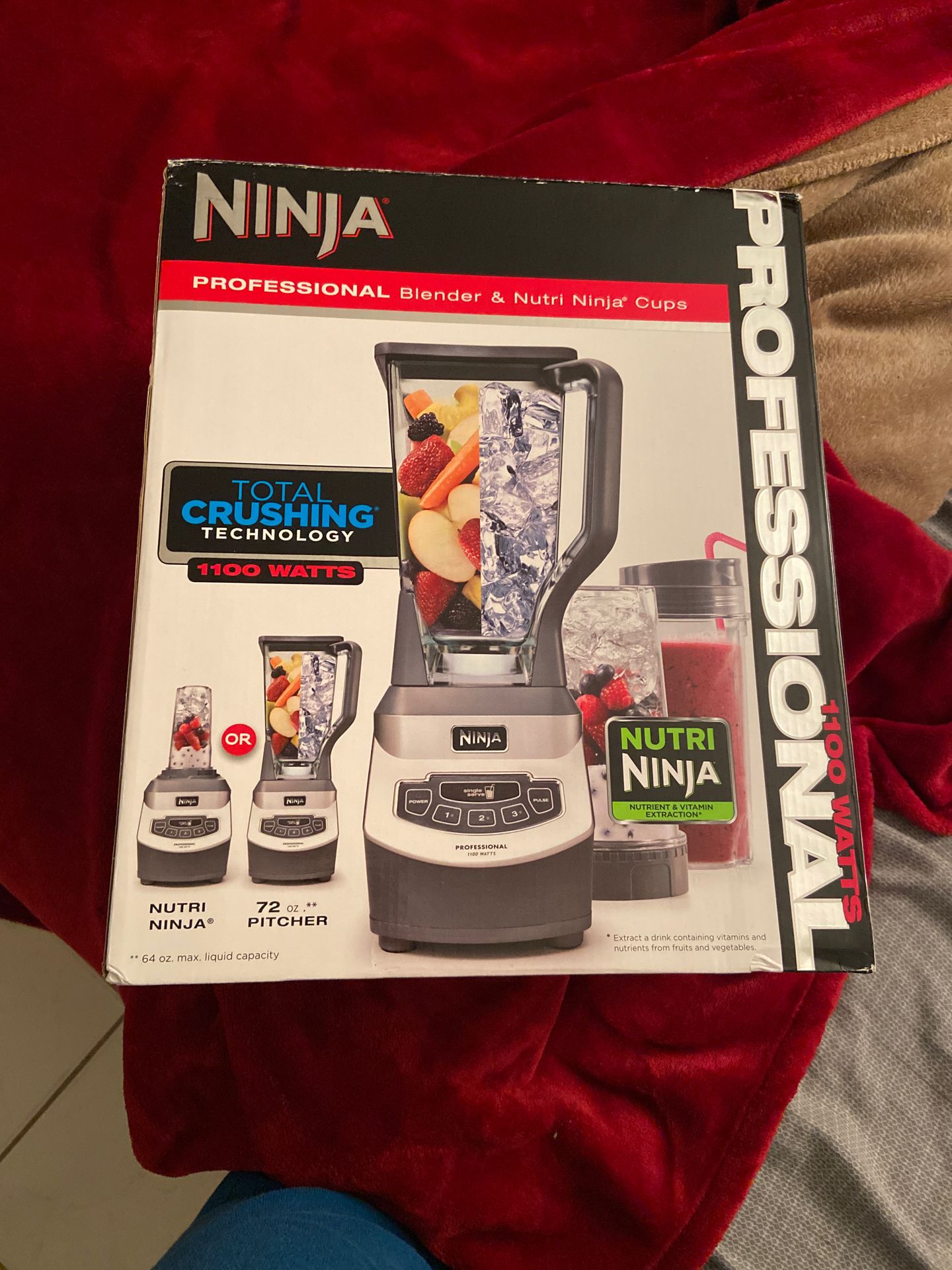 Ninja professional blender & Nutri ninja cups new