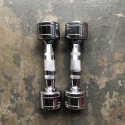 Set Of 5 Pound Dumbbells