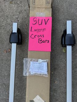 Cross Bars For Luggage Rack Most Model SUV’s