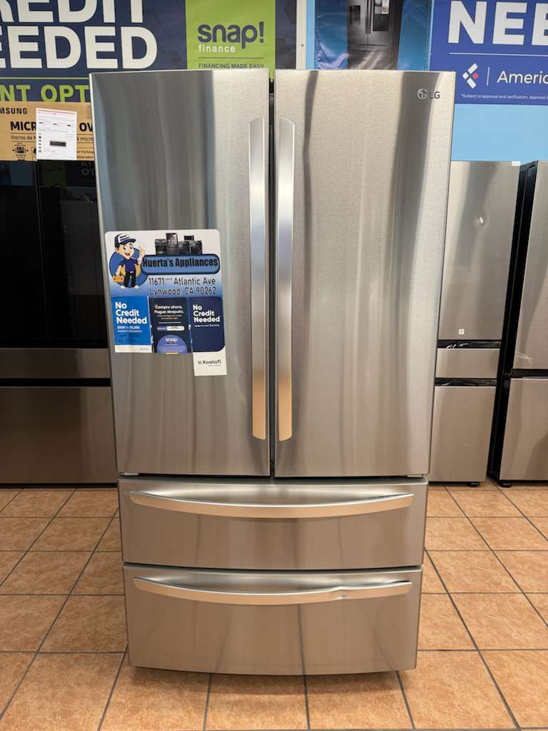 LG 27 Cu Ft French Door Refrigerator Stainless Steel