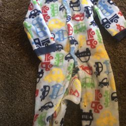 Baby Boys Footie Sleepers. Size 3-6 Months 