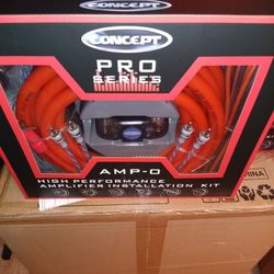 Concept Pro Series 0 Gauge Amp Kit Brand New In The Box 