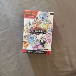 Pokemon Prismatic Evolutions Booster Bundle 