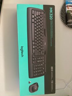 Logitech MK320 keyboard with mouse
