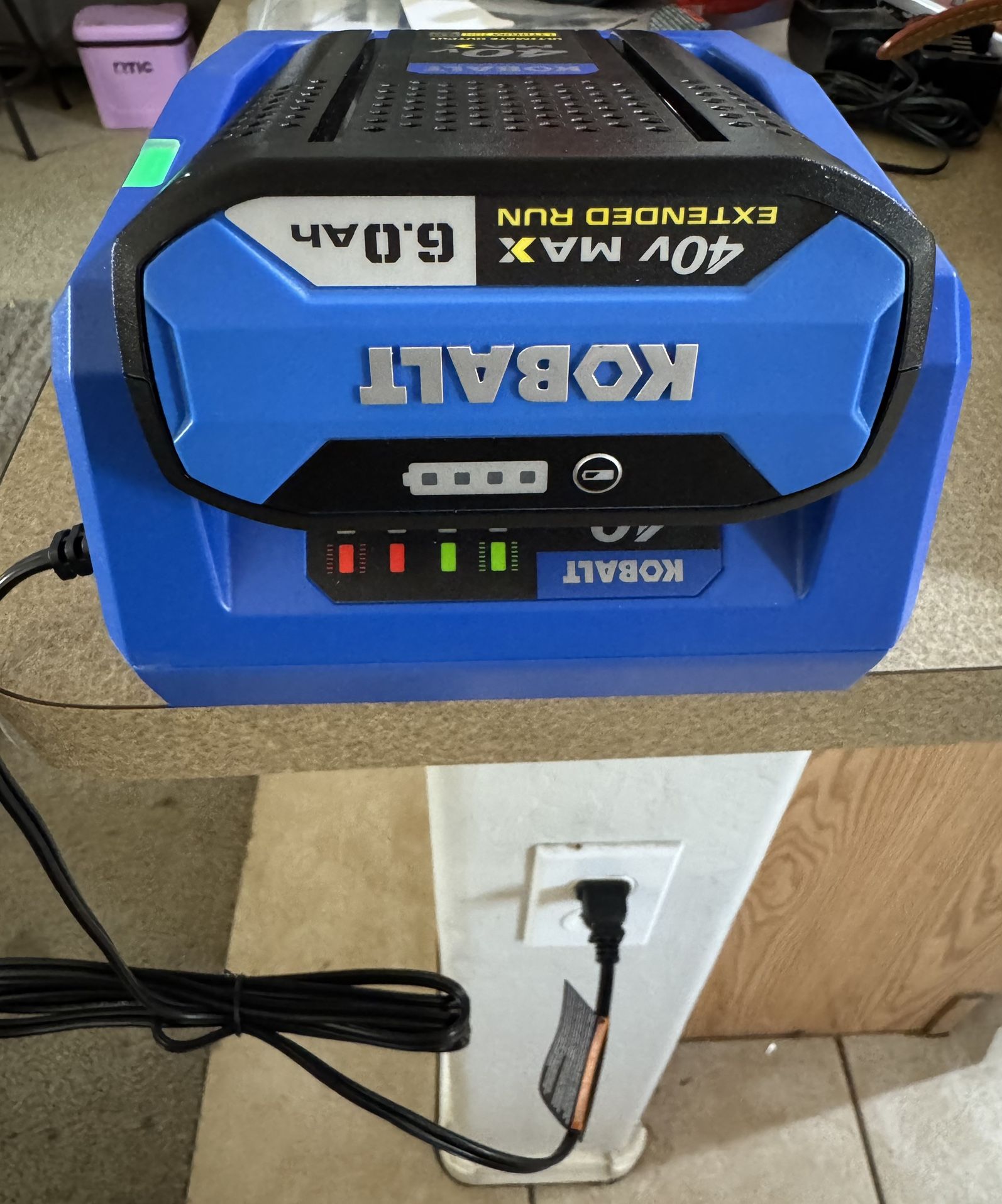 Kobalt Battery And Charger