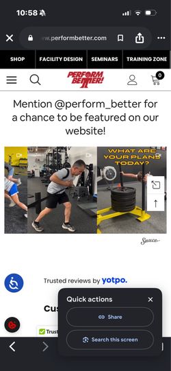 Perform better drive sled II