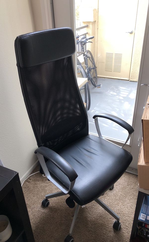 Ikea Markus Computer Desk Chair Blackmesh Back For Sale In San
