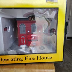 MTH Rail King Operating Firehouse 30-9136