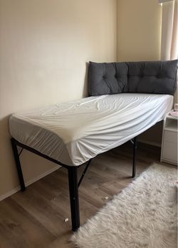 Twin XL Bed frame and mattress